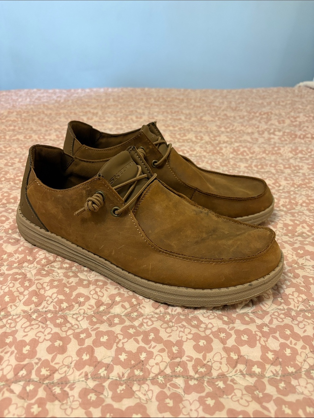 Skechers Brown Casual Slip-On Loafers